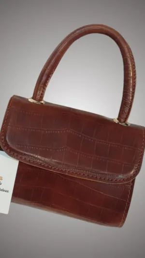 Stylish Sling bag Satchels for Work, Travel & Everyday Use - Pastel Brown