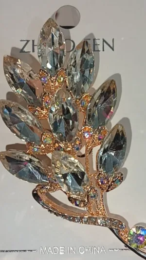 Floral Shaped Brooch