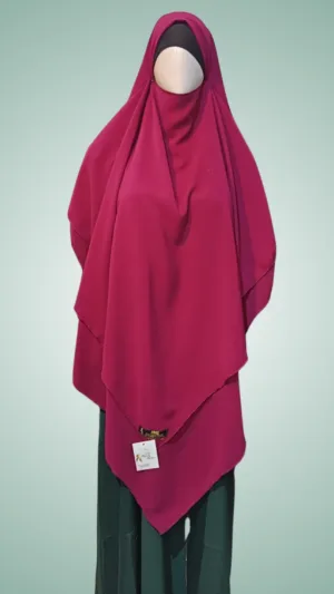 khimars – Georgette Khimar for Women | Price ₹419 - Crimson