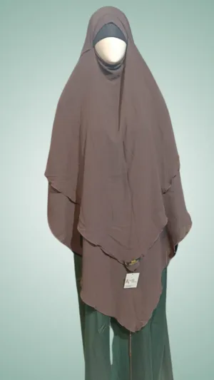 khimars – Georgette Khimar for Women | Price ₹419 - Brown