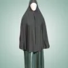 Abaya khimar – Abaya Khimar – Long Flowing Khimar in Grey Tones (photo 6)