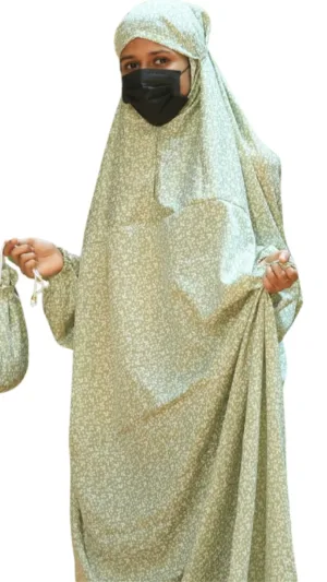Khimar – Islamic Prayer Dress for Women | Free Size Muslim Dress ₹699 - Green