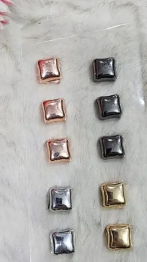 Hijab Magnets set of 1 - Square, Copper