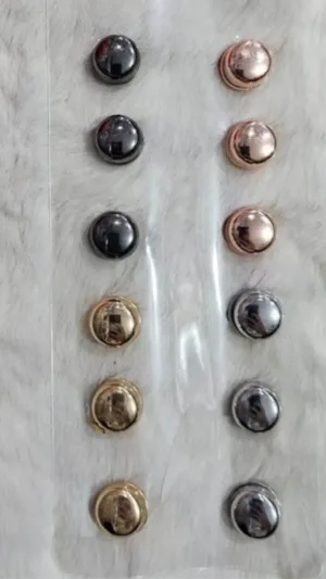 Hijab Magnets set of 1 - Round, Copper
