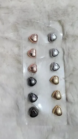Hijab Magnets set of 1 - Heart, Black