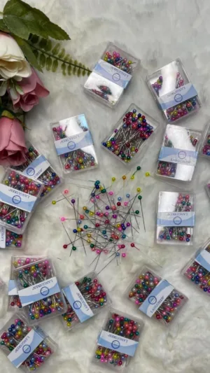 hijab pins online (Box of 100+ pins) - Multi Color