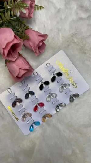 Elegant hijab pins - loop Pins Set of 12