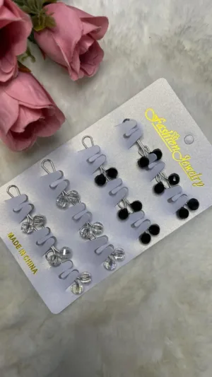 Affordable hijab pins-loop Pins Set of 12