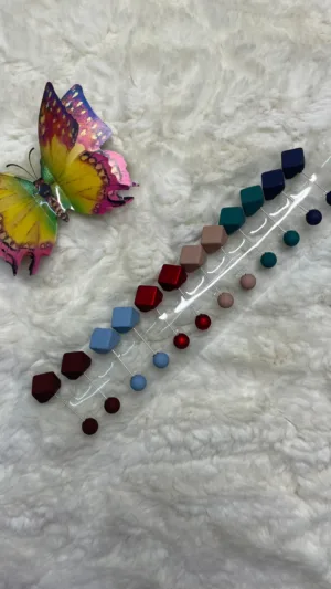 Best loop Hijab pins for girls - Set of 12 - Square