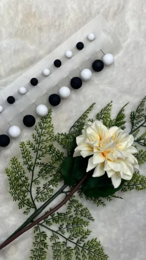 Trendy hijab pins- loop pins set of 12 - Circle
