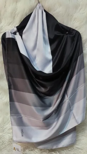 Party Wear Hijab – Digital Hijab Edition for Women - Black