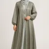 Shrug abaya – Shrug Abaya with Balloon Sleeves (photo 3)