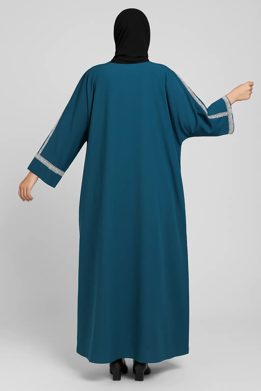 20250829_0046_Kaftan Abaya Back View_remix_01k3s1jsvvfwwsyy50f8dsd49w